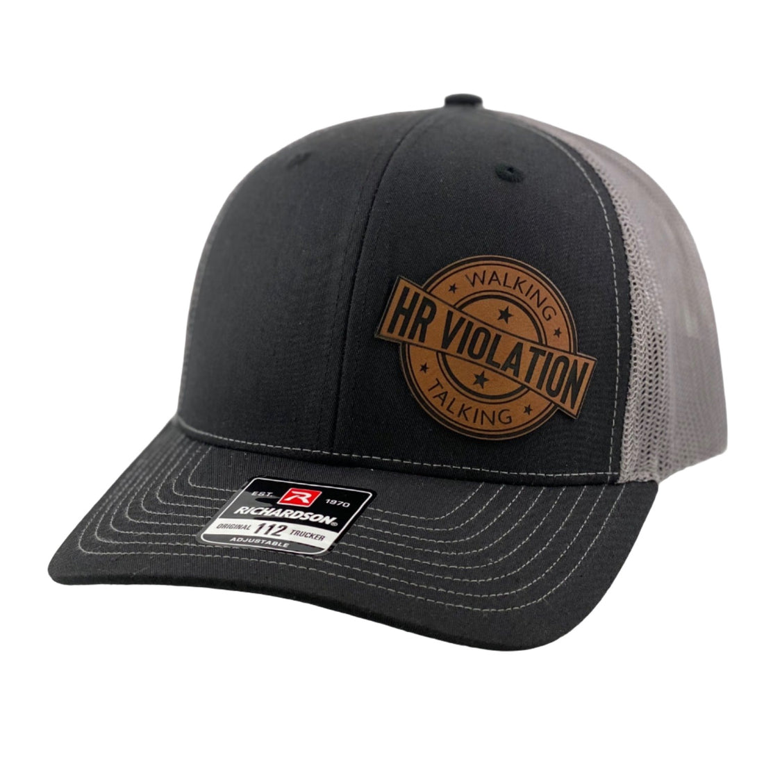 Walking Talking HR Violation Leather Patch Richardson 112 Hat