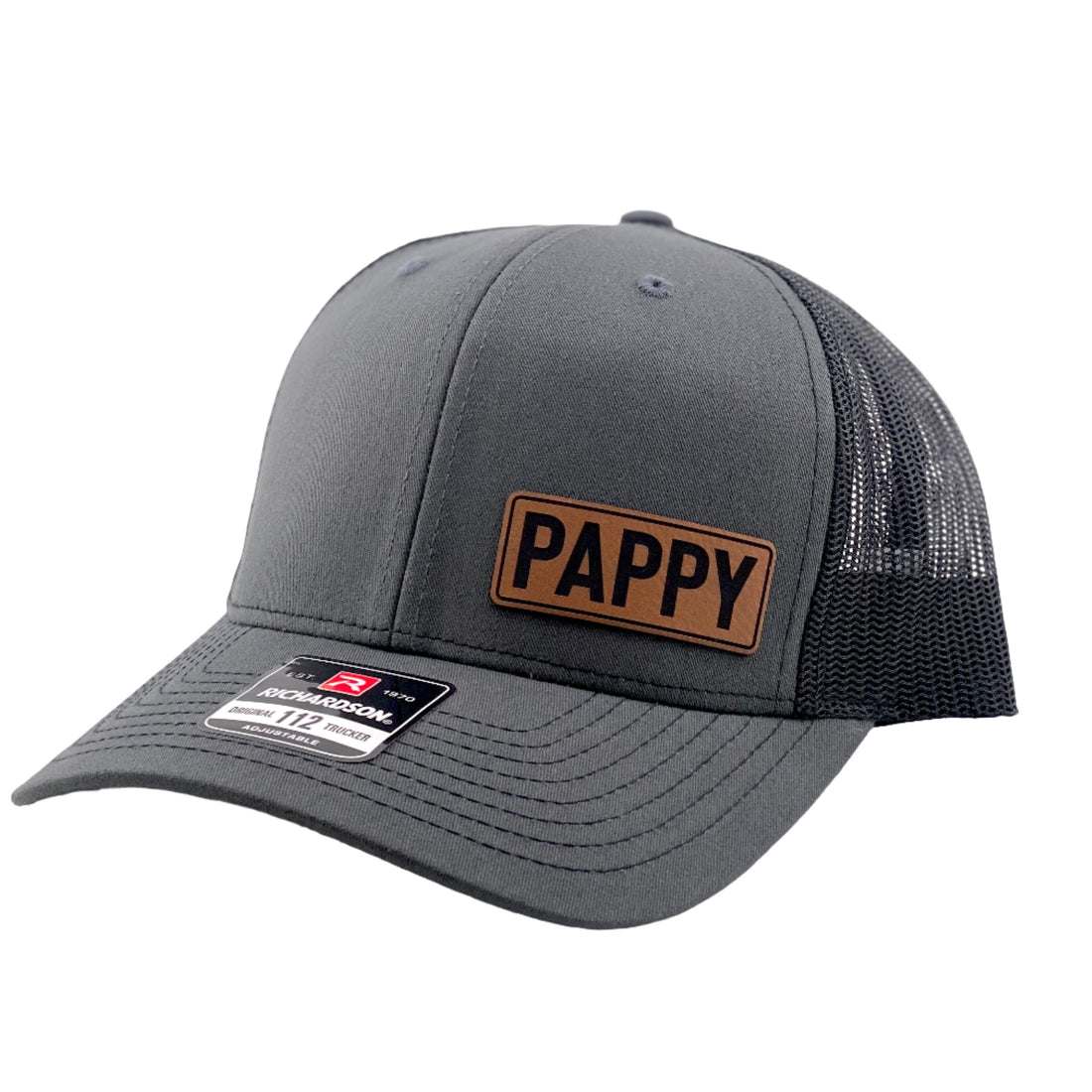 Pappy Leather Patch Richardson 112 Hat
