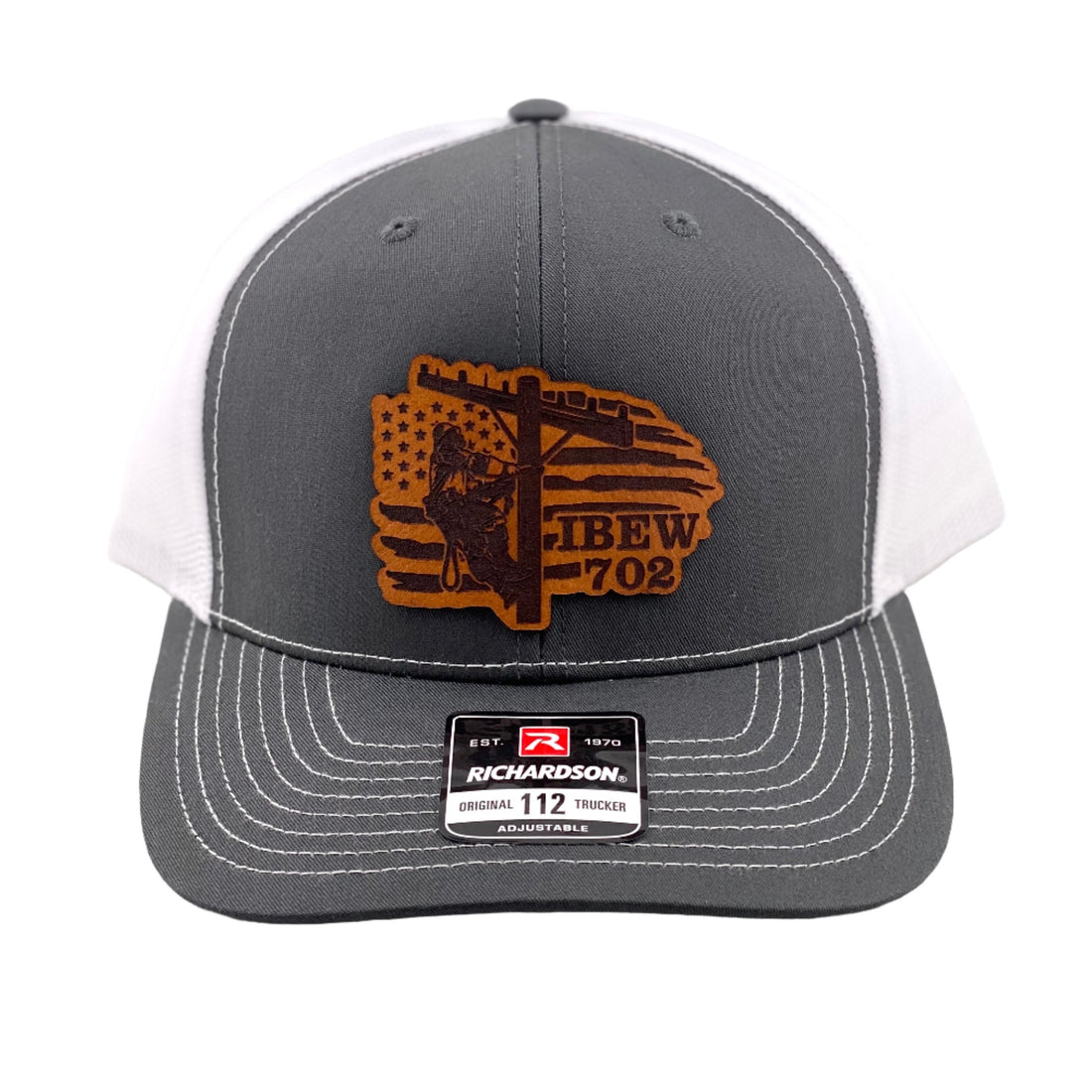 Lineman IBEW 702 American Flag Richardson 112 Hat