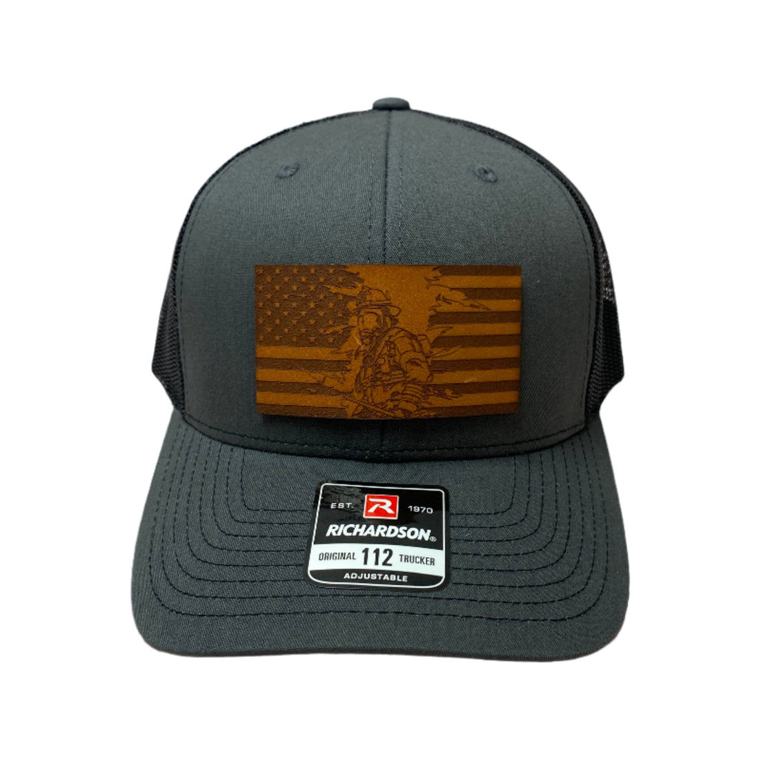 Firefighter American Flag Richardson 112 Hat