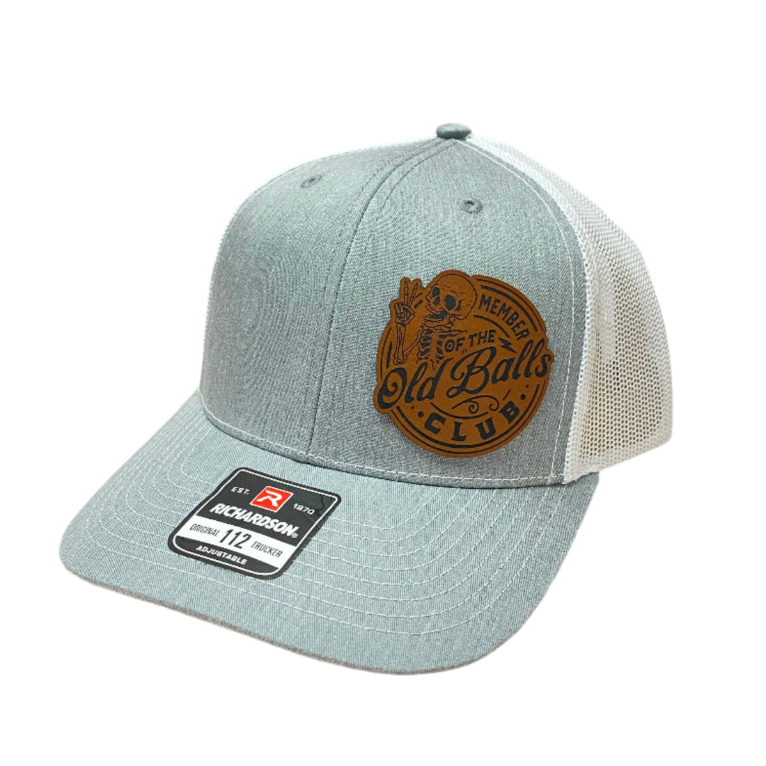 Old Balls Club Leather Patch Richardson 112 Hat