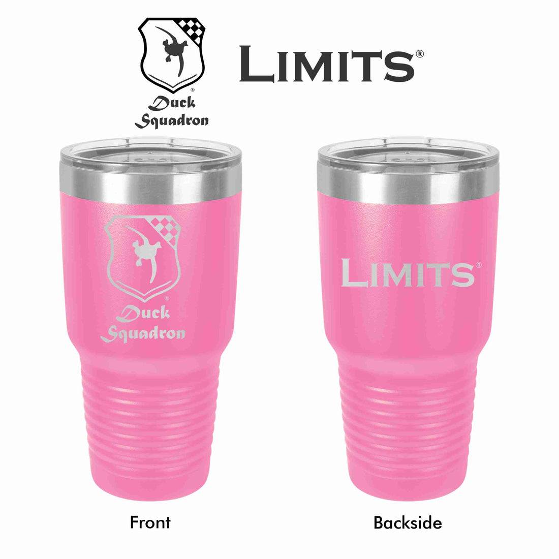 Limits Outdoors 30oz Tumbler Pink
