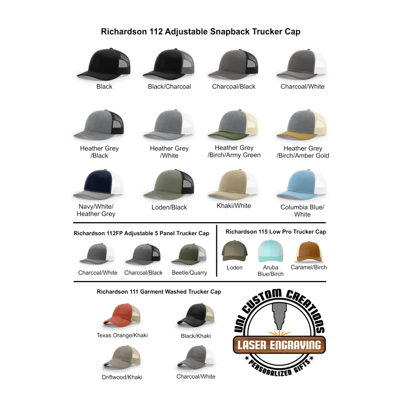 Dad Leather Patch Richardson 112 Hat