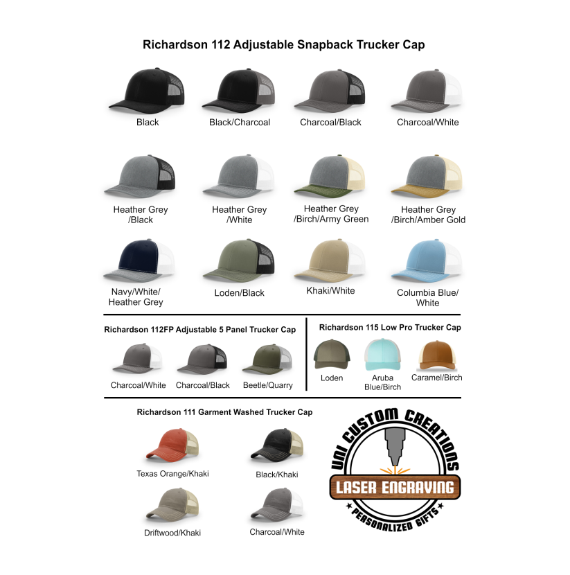 CUSTOM The Duck Squadron® and Limits® Leather Patch Richardson 112 Hat