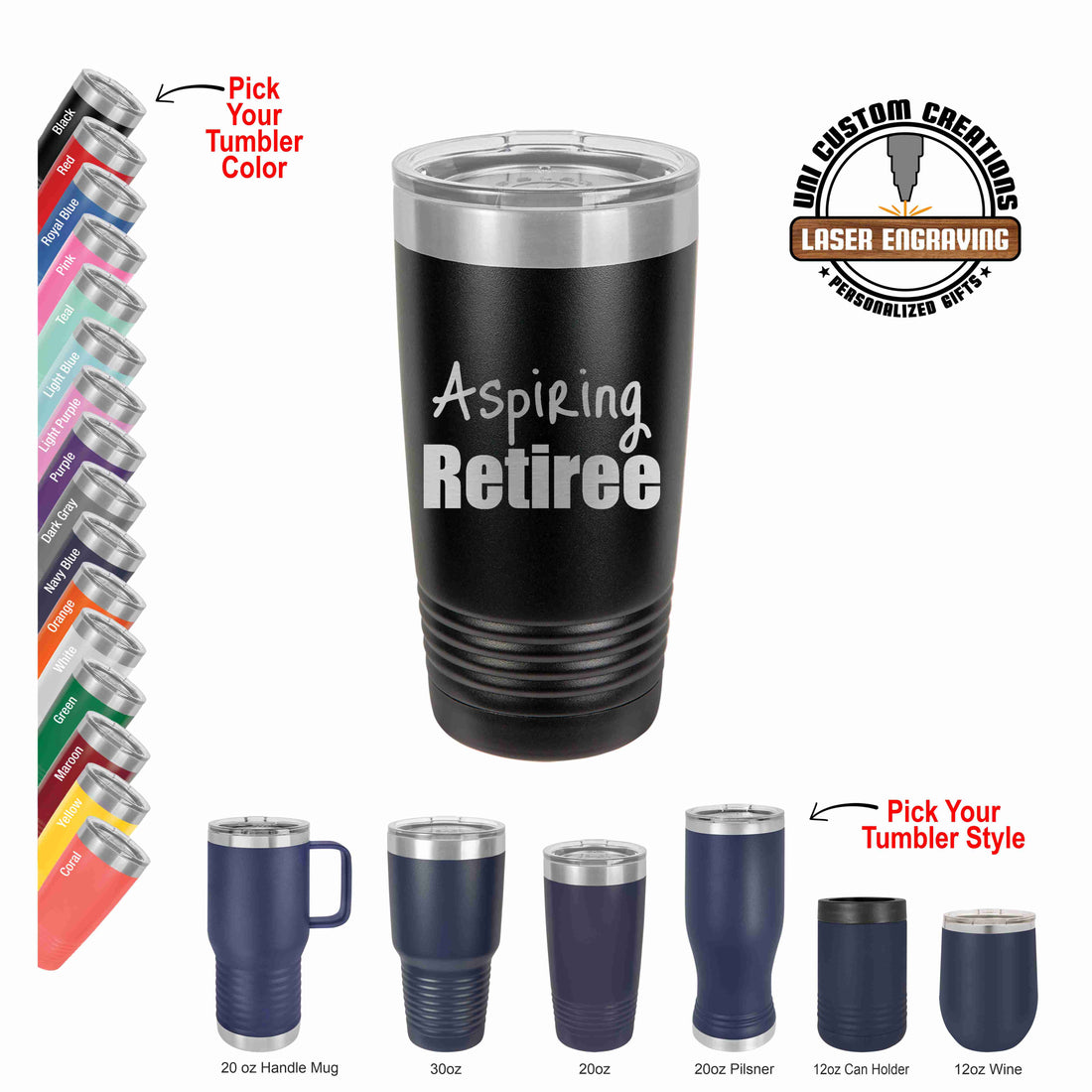 Retirement/Coworkers/Boss Tumblers