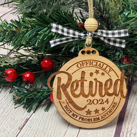 cherry wood ornament collection white wood and Christmas tree background