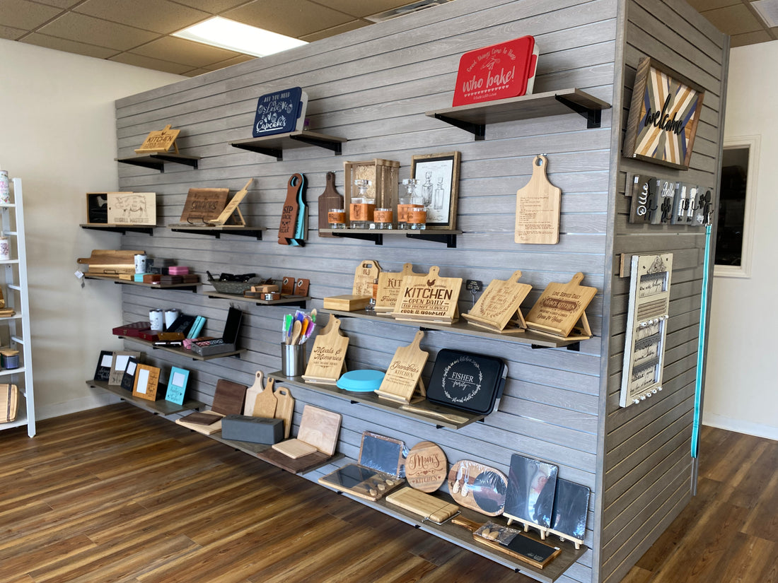 Our in store gift wall offers ready to go gifts for any occasion. 