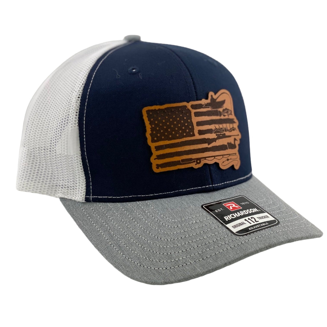 Outdoorsmen American Flag Richardson 112 Hat