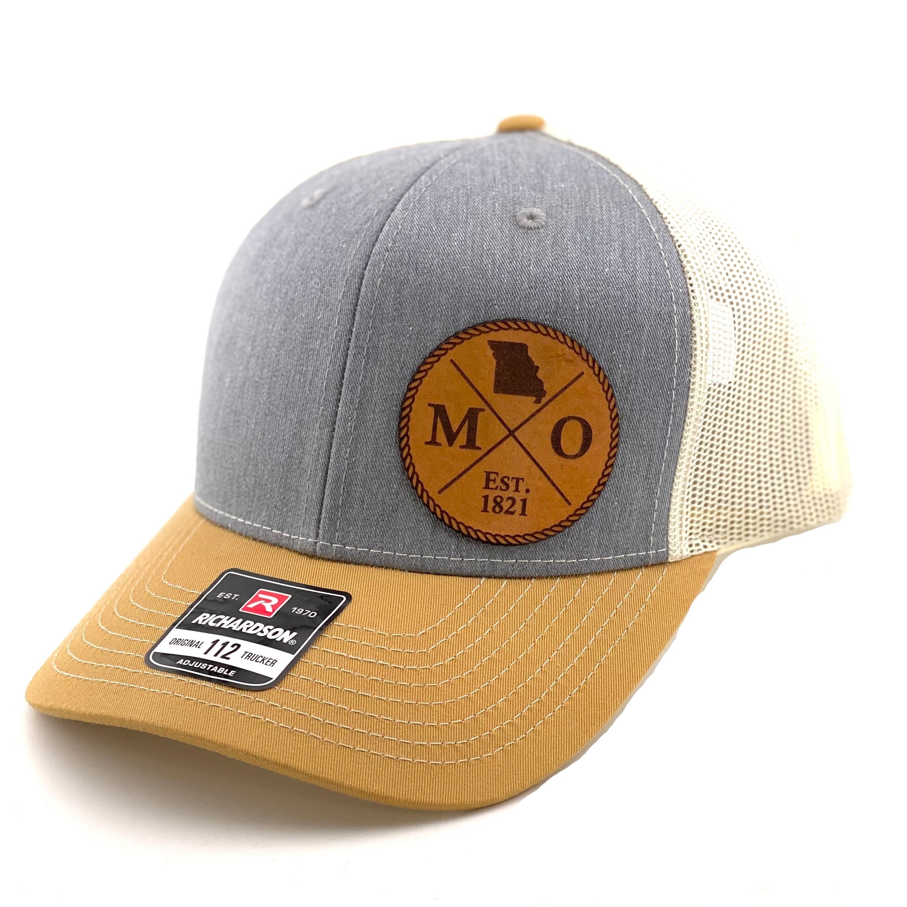 Missouri Leather Patch Richardson 112 Hat – UNI Custom