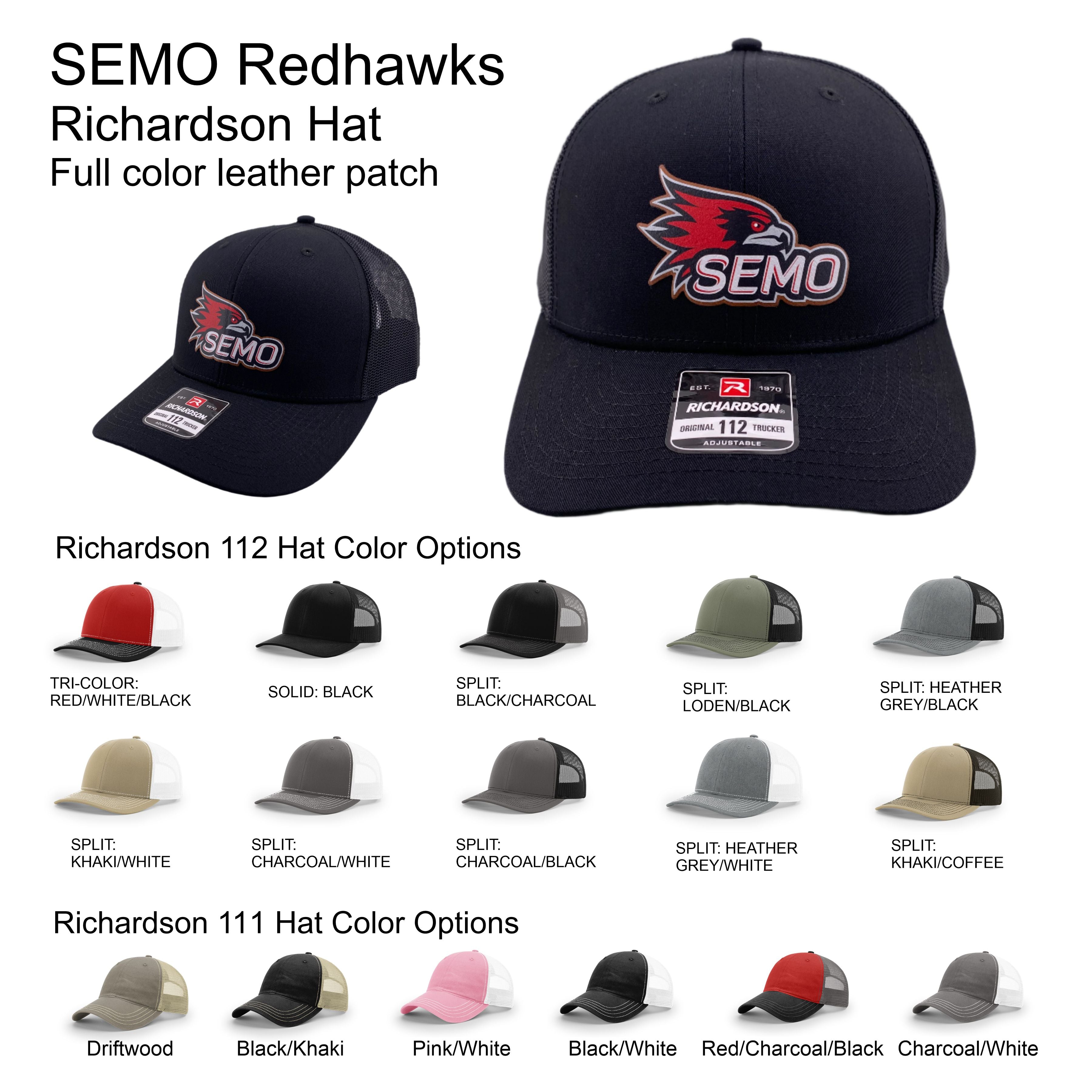 SEMO Redhawks Richardson 112 Hat Full Color – UNI Custom Creations LLC