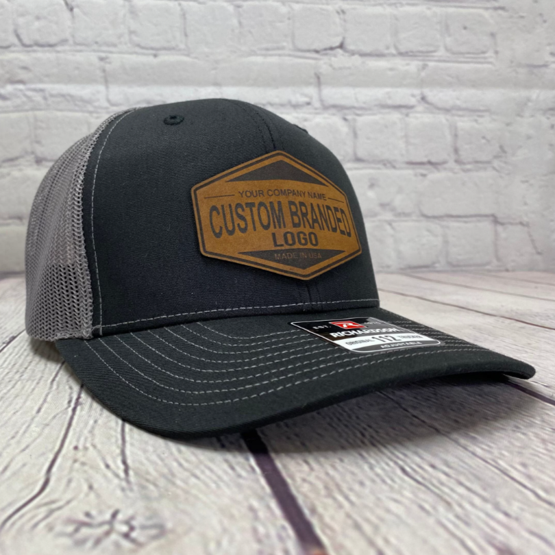 36 Custom Leather Patch Richardson 112 Hats