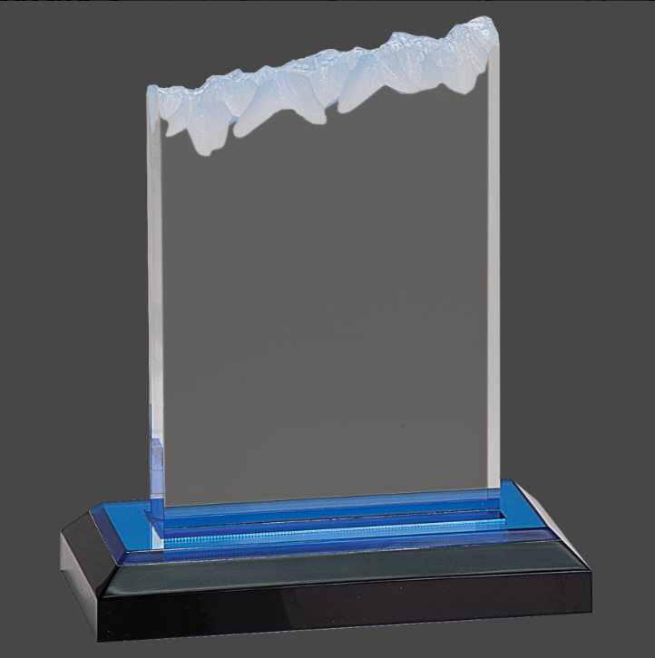 6" Frosted Impress Acrylic Award