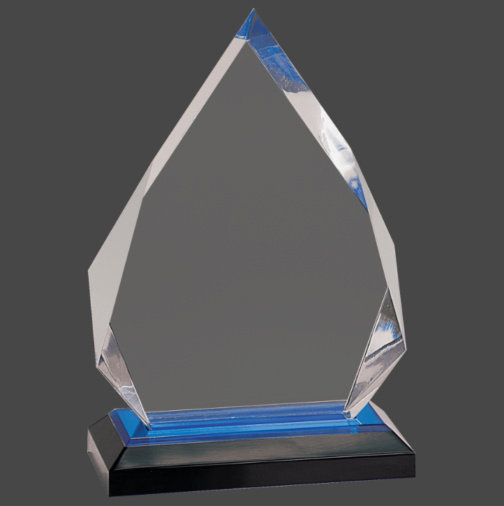 7 3/4" Diamond Impress Acrylic Award