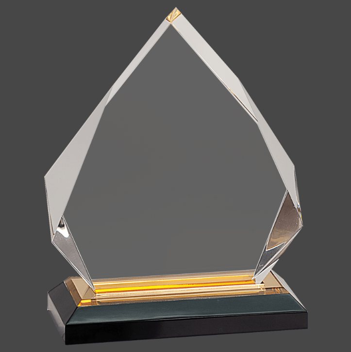 6 3/4" Diamond Impress Acrylic Award