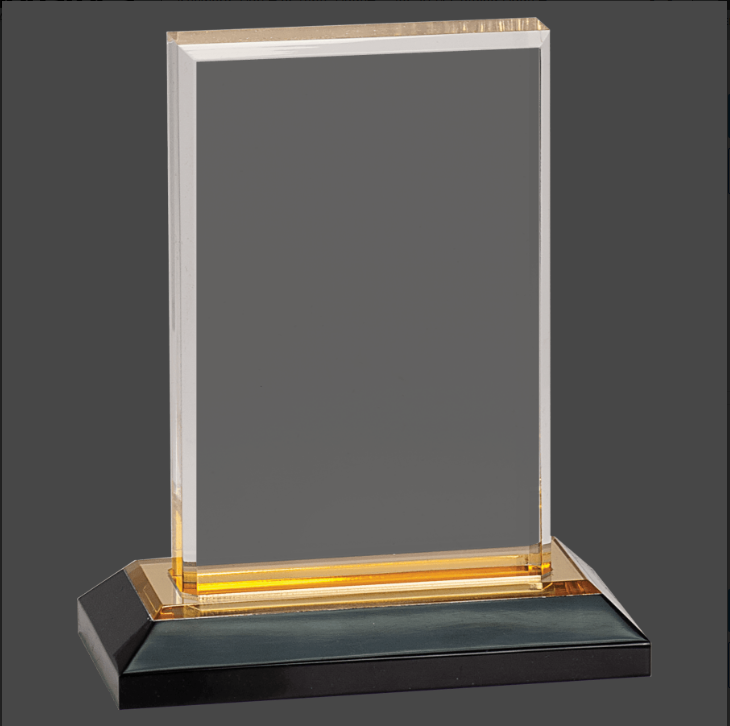 6" Beveled Impress Acrylic Award