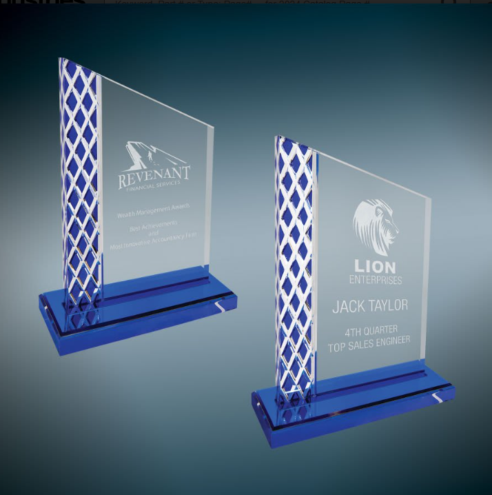 8" Unite Diamond Ice Acrylic Award