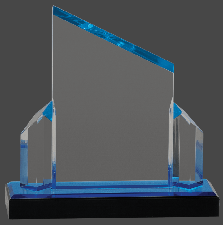 7" Beveled Post Impress Acrylic Award