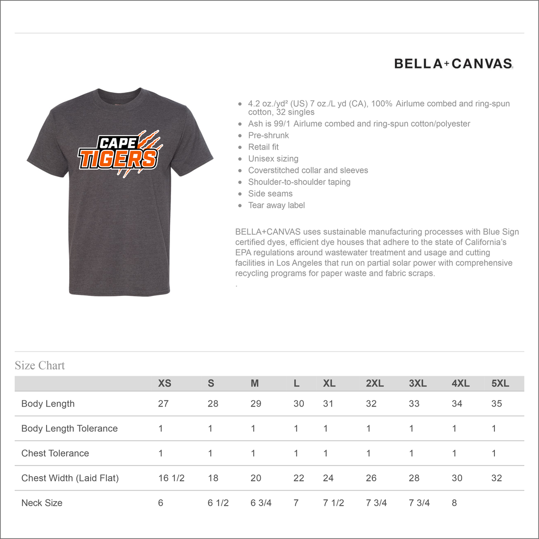Cape Tigers T-Shirt