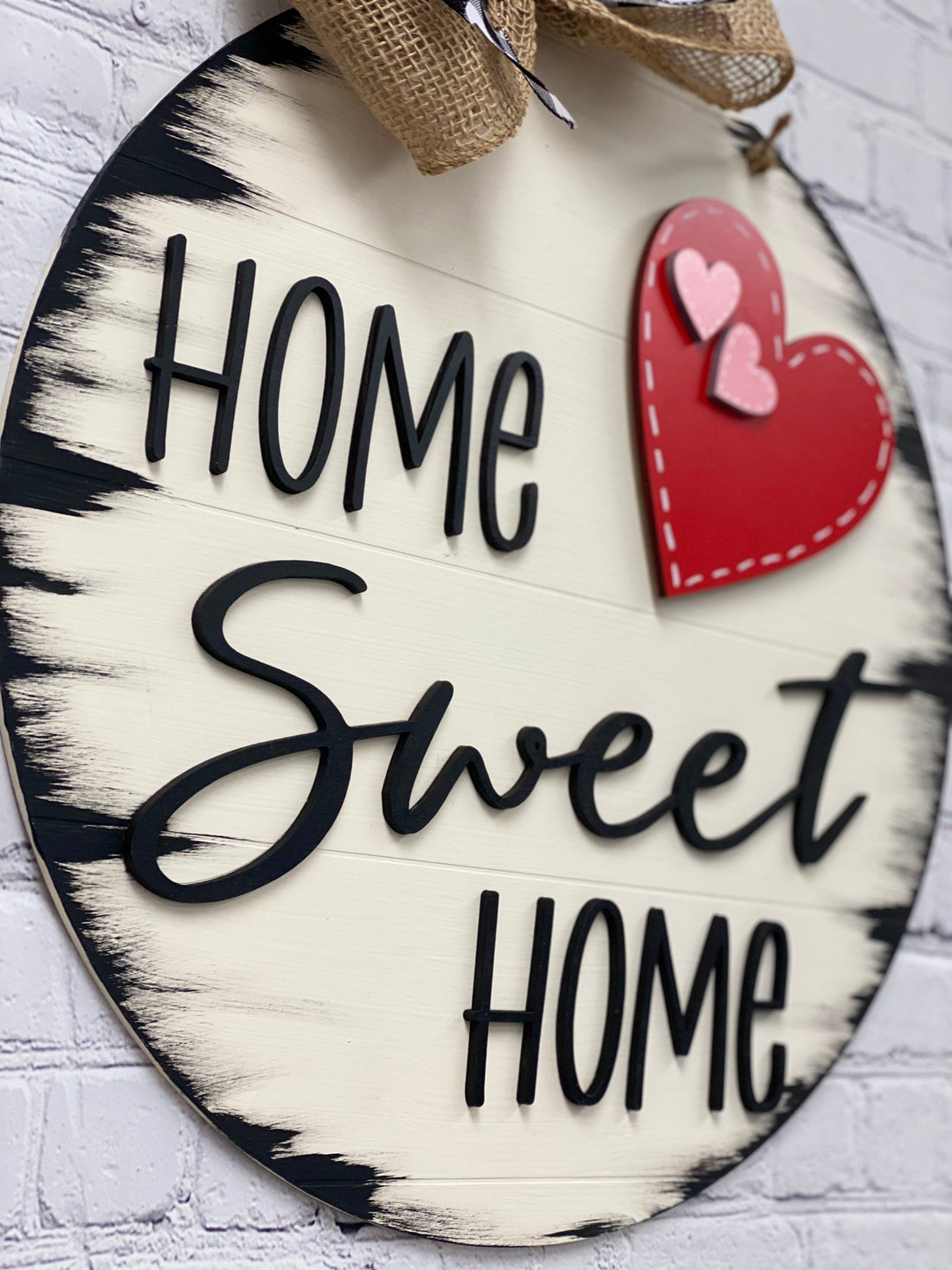 Interchangeable Home Sweet Home Door Hanger