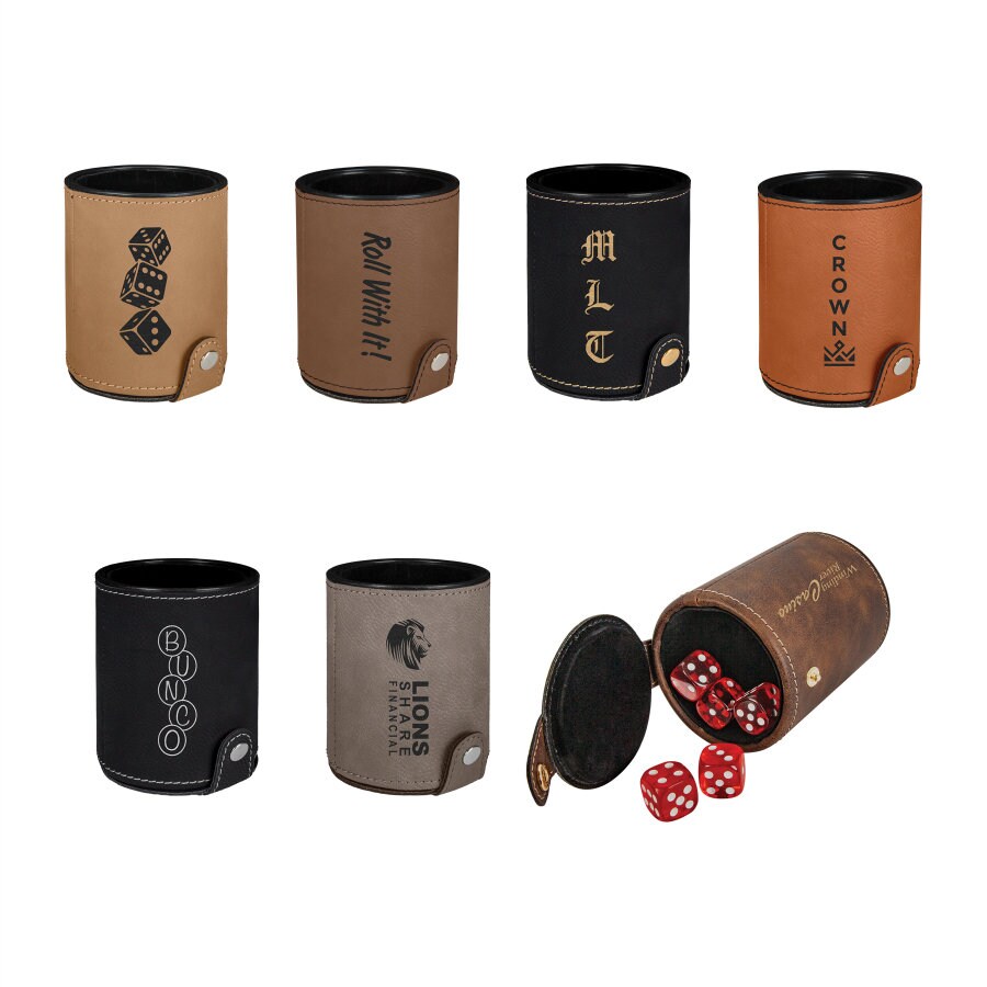 Game Night Dice Cup With Dice Set