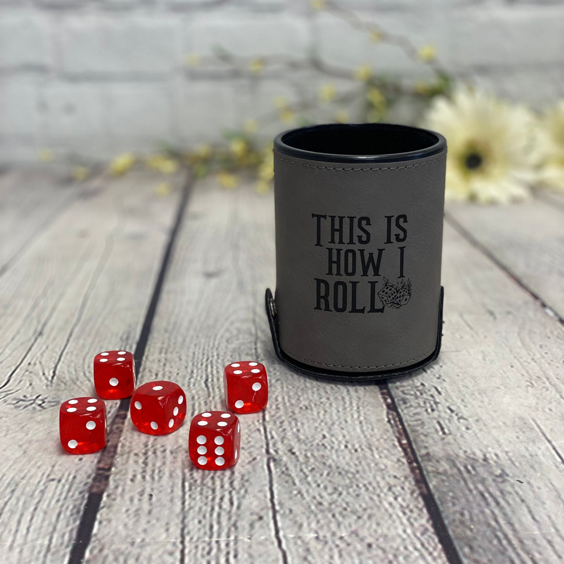 This Is How I Roll Dice Cup With Dice Set