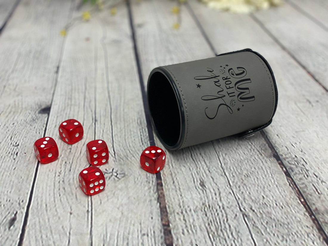 Shake It For Me Dice Cup With Dice Set