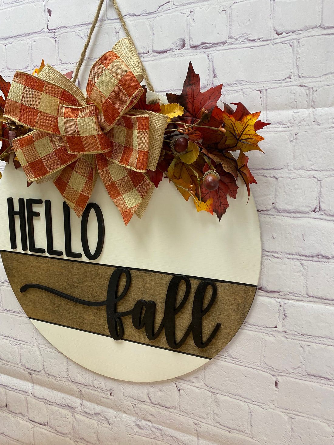 Hello Fall Door Hanger